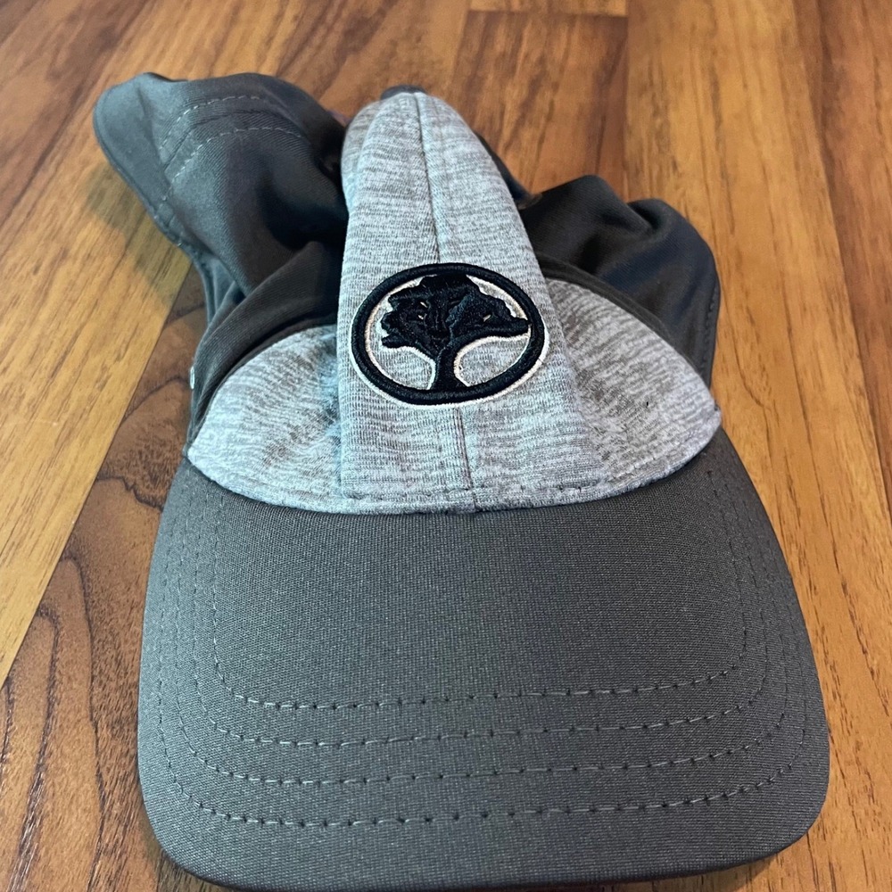 Pukka Mesa Country Club Golf Hat Mens One Size Gray Performance Stretch Fit Cap